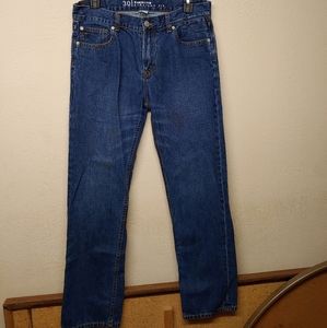 Quicksilver Jeans Straight Fit 30x31 Bright Blue